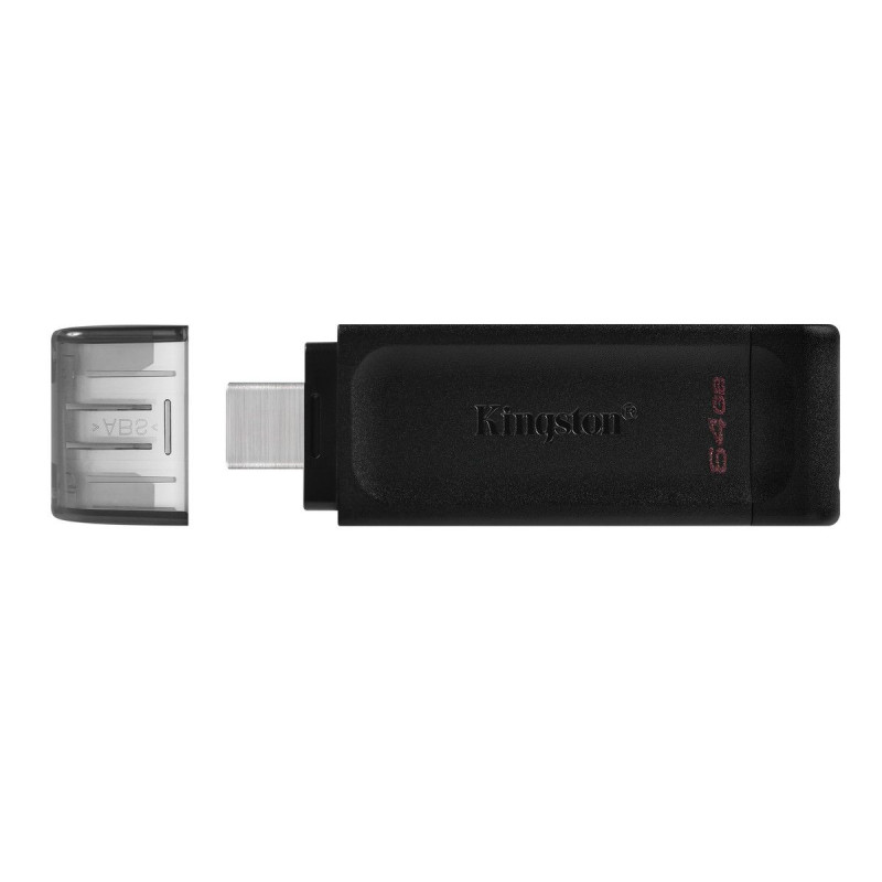 Накопичувач Kingston 64GB USB 3.2 Type-C Gen 1 DT70