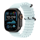 Apple Watch Ultra 2 GPS + Cellular 49mm Black Titanium Case w. Ice Blue Ocean Band (MYTC3)