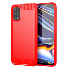 Чехол для Realme 7 Pro Carbon Red
