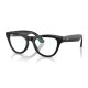 Ray-Ban Meta Skyler Standard - Shiny Black / Clear (RW4010 601/SB 52-20)