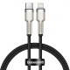 Кабель Baseus Cafule Metal Type-C to Lightning PD 20W (0.25m) black (CATLJK-01)