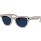 Ray-Ban Meta Skyler Gen2 Standard Shiny Chalky Gray Frame / Clear to Sapphire Transitions Lenses (RW4014 6700MF 52-20)