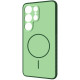 Чохол Proove Softline Case with Magnetic Ring Samsung Galaxy S25 Ultra green (PCLCSGSU256)
