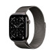 Apple Watch Series 11 GPS + Cellular 46mm Slate Tit. Case w. Slate Milanese Loop - S/M (MFD34)