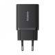 МЗП Baseus Cube Fast Charger 30W (Type-C + USB) black (P10111404113-00)