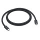 Apple Thunderbolt 5 USB-C Pro Cable 1m Black (MC9C4)