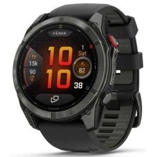 Garmin Fenix 8 Pro 51mm AMOLED Carbon Gray DLC Titanium with Black/Pebble Gray (010-03199-00,010-03199-01)