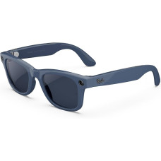 Ray-Ban Meta Wayfarer Gen 2 Shiny Cosmic Blue/Clear Sapphire (RW4012 6628/MF 53-23)