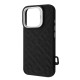 Чохол Kajsa Rhombus Collection with Magnetic Ring iPhone 16 Pro black (59677)