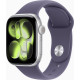 Apple Watch Series 11 GPS 46mm Silver Alu. Case w. Purple Fog S. Band - M/L (MEVA4)