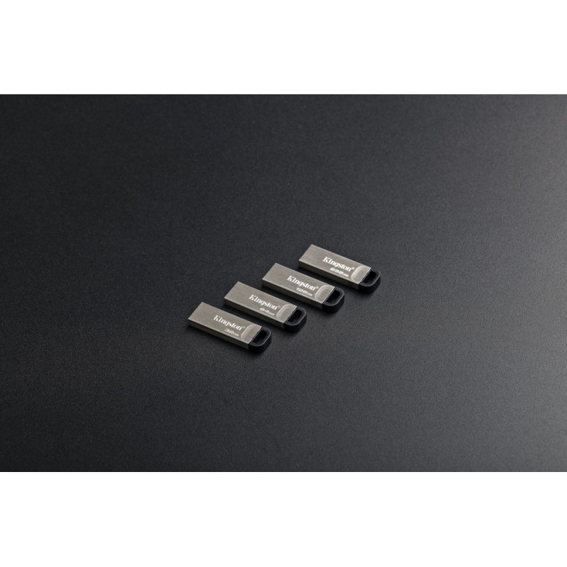 Флеш-накопитель USB3.2 64GB Kingston DataTraveler Kyson Silver/Black (DTKN/64GB)