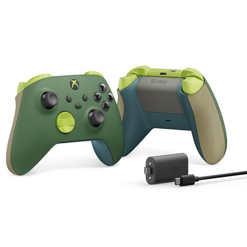Джойстик Microsoft Xbox Series X / S Wireless Controller Remix Special Edition + Rechargeable Battery Pack - (QAU-00114)