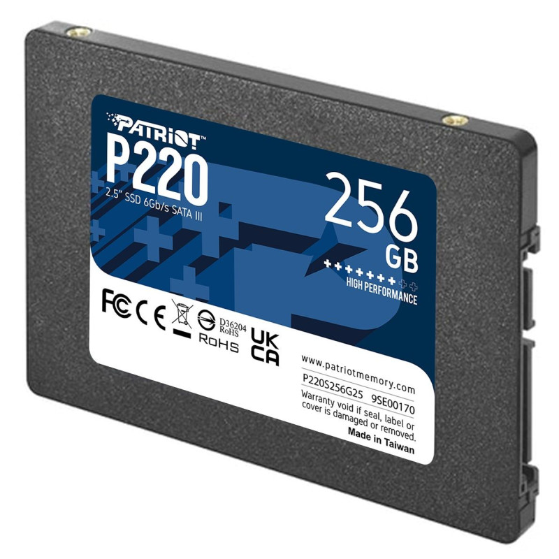 Накопичувач SSD  256GB Patriot P220 2.5