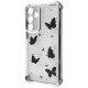 Чохол WAVE Winkie Samsung Galaxy A35 silver/butterfly (64204)