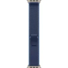 Apple Trail Loop Band M/L для Watch 49mm - Natural Titanium Finish - Blue/Bright Blue (MFT74)