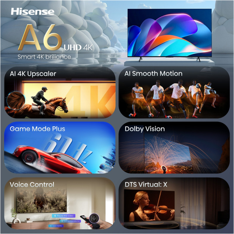Телевизор Hisense 55A6S