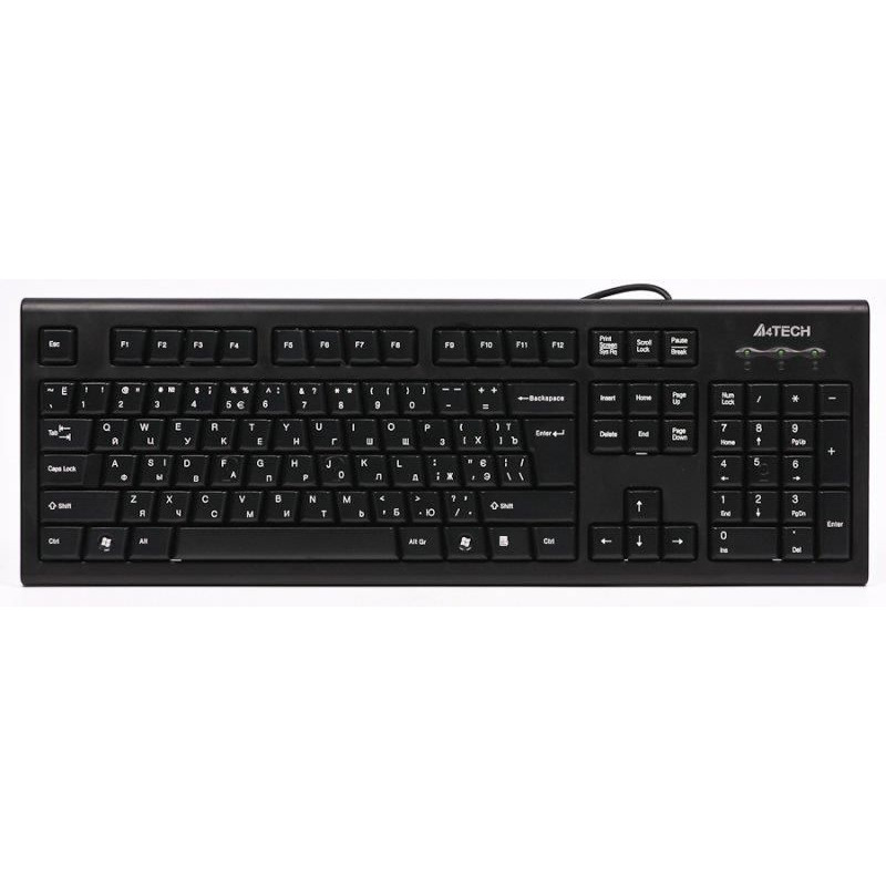 Комплект (клавіатура, миша) A4Tech KRS-8572 Black