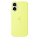 Apple iPhone 17 Silicone Case with MagSafe – Neon Yellow (MGEV4)