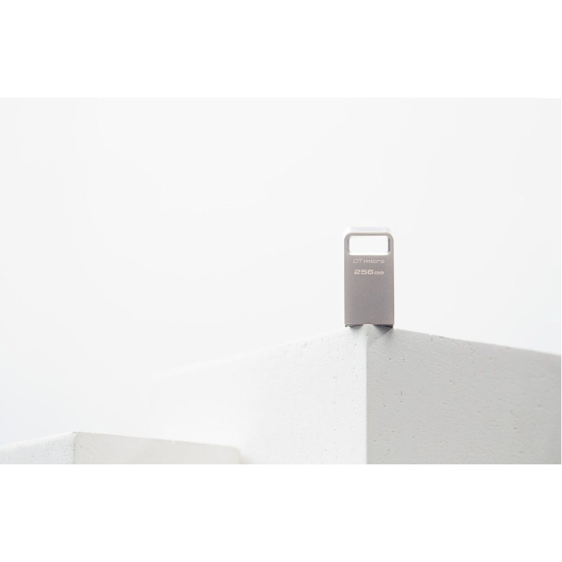 Накопичувач Kingston 128GB USB 3.2 Type-A Gen1 DT Micro R200MB/s Metal