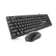 Комплект (клавиатура, мышь) REAL-EL Kit-507 Black