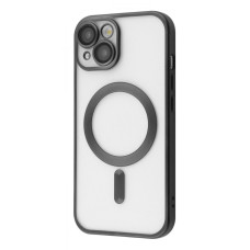 Чохол Metal Matte Case with Magnetic Ring iPhone 15 black (54753)