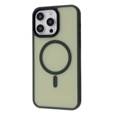 Чохол WAVE Matte Insane Case with Magnetic Ring iPhone 14 Pro green (45117)