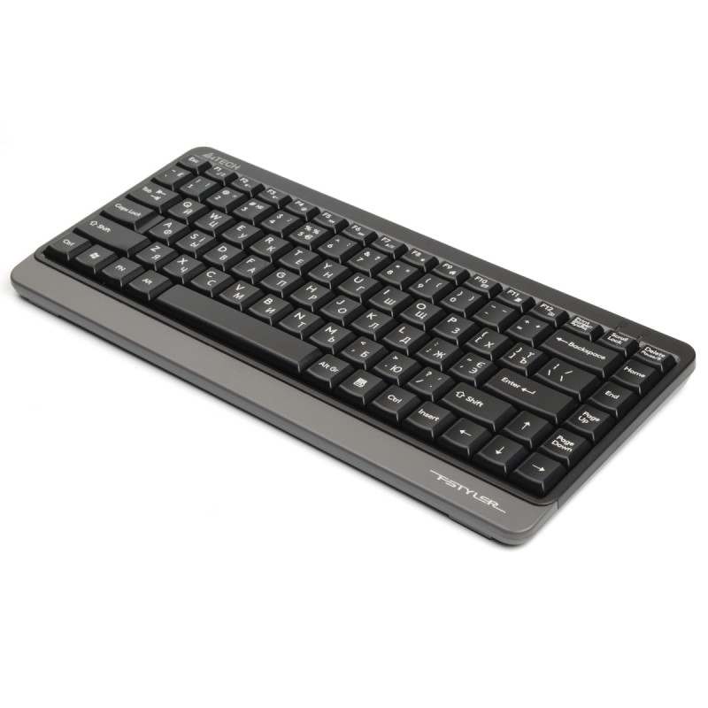 Комплект (клавіатура, миша) бездротовий A4Tech FG1110 Grey