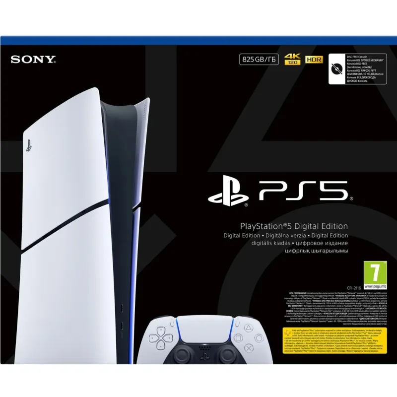Консоль Sony PlayStation 5 Slim Digital Edition (CFI-2116)
