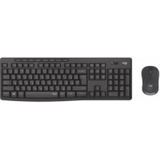 Комплект (клавiатура, миша) бездротовий Logitech MK295 Combo Black (920-009800)