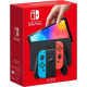 Nintendo Switch OLED with Neon Blue and Neon Red Joy-Con (045496453442)