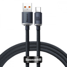 Кабель Baseus Crystal Shine Series Fast Charging Type-C 100W (1.2m) black (CAJY000401)