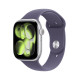Apple Watch Series 11 GPS + Cellular 42mm Silver Alu. Case w. Purple Fog S. Band - S/M (MF8H4)