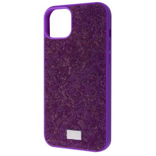 Чохол Bling World Rock Diamond (TPU) iPhone 14 Plus/15 Plus purple (37674)