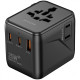 Універсальний адаптер Proove Trip 25W black (TATL25310001)