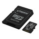 Карта пам`яті MicroSDXC 256GB UHS-I Class 10 Kingston Canvas Select Plus R150MB/s (SDCS3/256GBSP)
