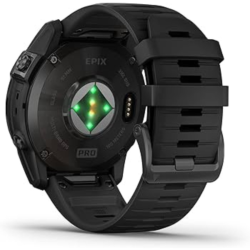 Garmin Epix Pro Gen 2 51mm Slate Gray w. Black Band (010-02804-20,010-02804-21)