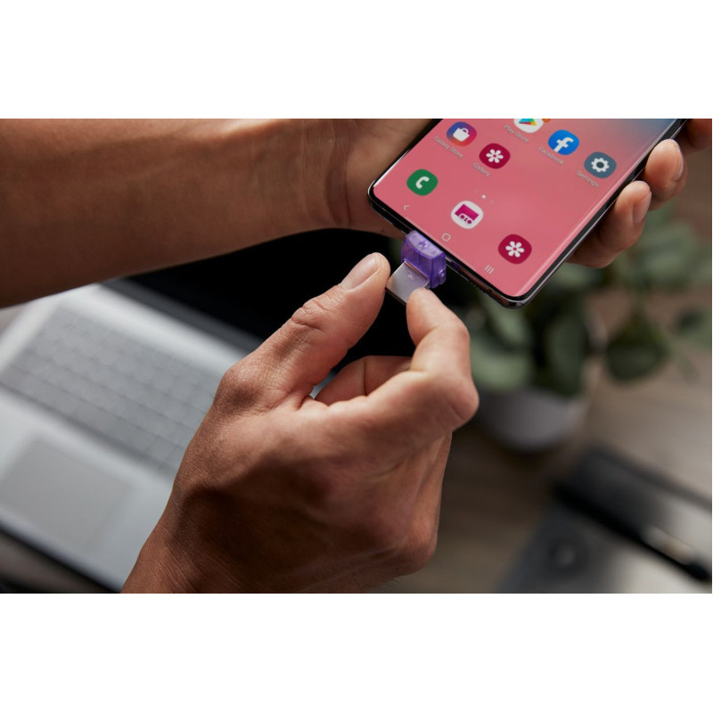 Флеш-накопичувач USB3.2 64GB Type-C Kingston DataTraveler microDuo 3C (DTDUO3CG3/64GB)