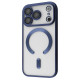 Чохол Metal Matte Case with Magnetic Ring iPhone 17 Pro deep blue (65178)