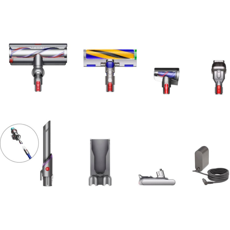 Ручний пилосос Dyson Gen5 Outsize Cordless Vacuum Nickel/Blue (447923-01)