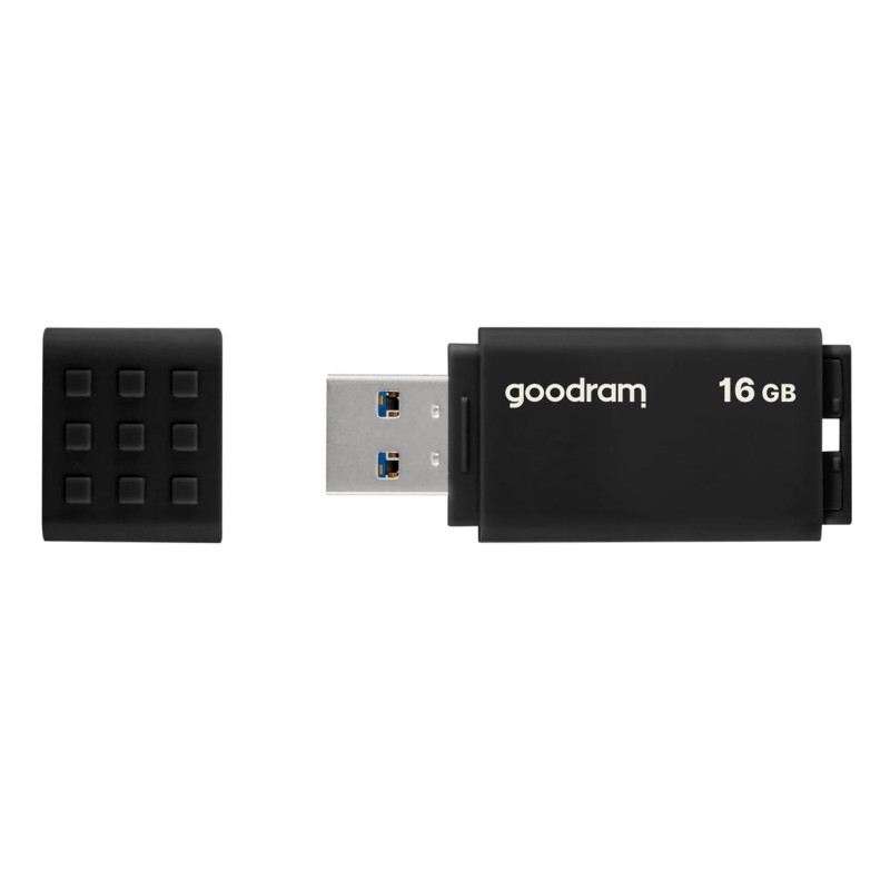 Флеш-накопичувач USB3.2 16GB Goodram UME3 Black (UME3-0160K0R11)