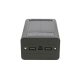 Портативный аккумулятор Extralink EPB-093 30000mAh Preto Solar, USB-C Black