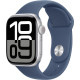 Apple Watch Series 10 GPS 42mm Silver Alu. Case w. Denim Sport Band - S/M (MWWA3)
