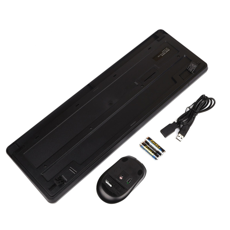 Комплект (клавіатура, миша) бездротовий A4Tech FG1012 Black