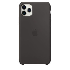 Apple Silicon Case iPhone 11 Pro Max (Black)