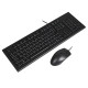 Комплект (клавіатура, миша) A4Tech KR-8572S Black