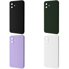 Чохол WAVE Full Silicone Cover Samsung Galaxy A07/A08 red (64567)