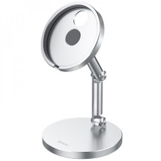 Підставка для магнітної беспровідної зарядки Hoco PH39 Daring silver (32002)