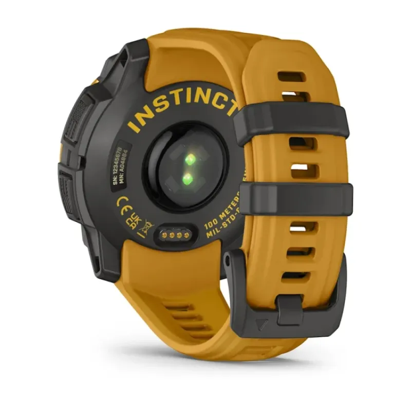 Garmin Instinct 3 45mm Solar Sunburst with Sunburst/Gray Band (010-02934-02)