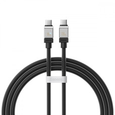 Кабель Baseus CoolPlay Series Fast Charging Type-C to Type-C 100W (1m) black (CAKW000201)