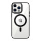 Color Clear Case with MagSafe Apple iPhone 14 Pro (Black)